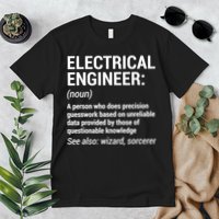 Electrical Engineer Definition Tshirt Funny Engineering Tee Premium T-Shirt