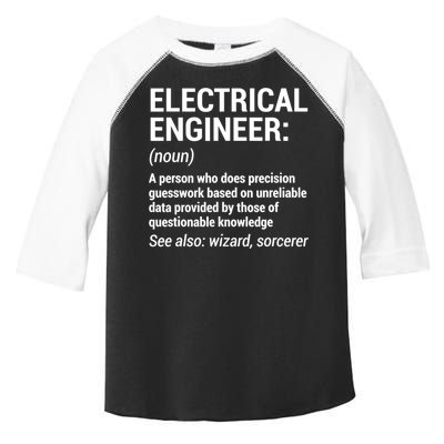 Electrical Engineer Definition Tshirt Funny Engineering Tee Toddler Fine Jersey T-Shirt