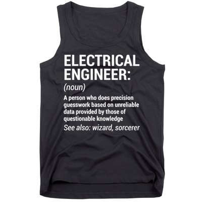 Electrical Engineer Definition Tshirt Funny Engineering Tee Tank Top