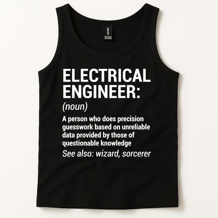 Electrical Engineer Definition Tshirt Funny Engineering Tee Tank Top