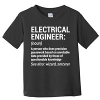 Electrical Engineer Definition Tshirt Funny Engineering Tee Toddler T-Shirt