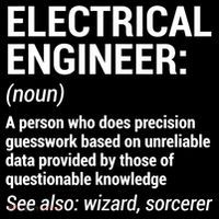 Electrical Engineer Definition Tshirt Funny Engineering Tee Crop Top