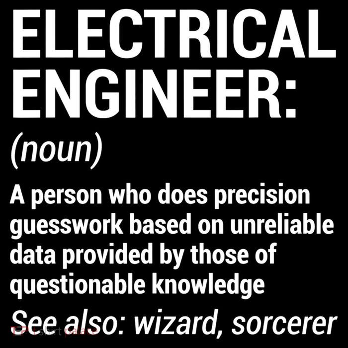 Electrical Engineer Definition Tshirt Funny Engineering Tee Kids T-Shirt