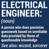 Electrical Engineer Definition Tshirt Funny Engineering Tee Infant Baby Jersey Bodysuit