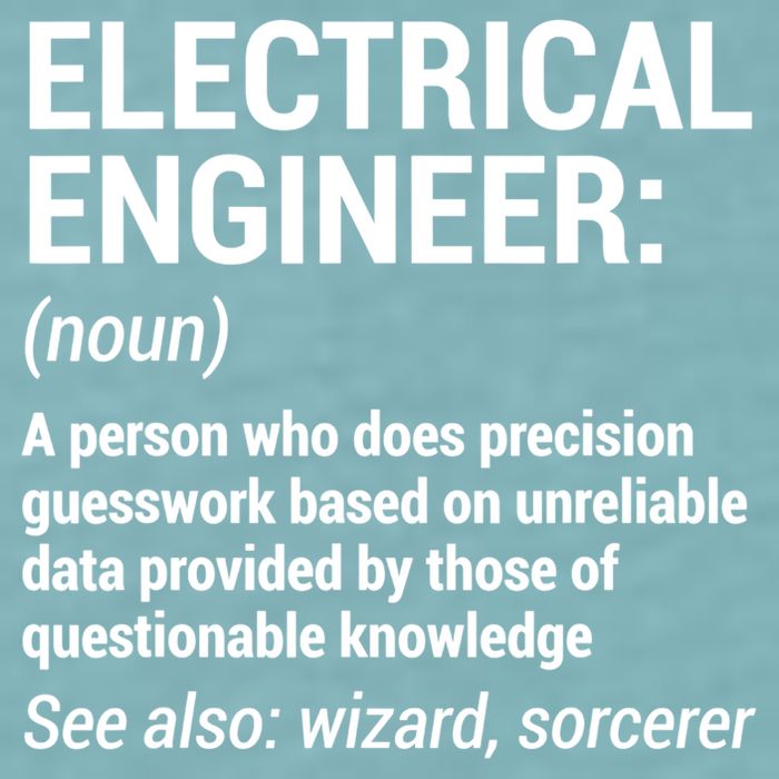 Electrical Engineer Definition Tshirt Funny Engineering Tee Sueded Cloud Jersey T-Shirt