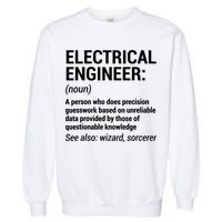 Electrical Engineer Definition Tshirt Funny Engineering Tee Garment-Dyed Sweatshirt