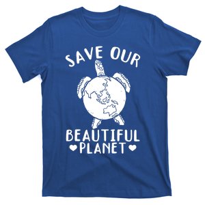 Environt Earth Day Turtles Save Our Beautiful Planet Cool Gift T-Shirt