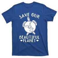 Environt Earth Day Turtles Save Our Beautiful Planet Cool Gift T-Shirt