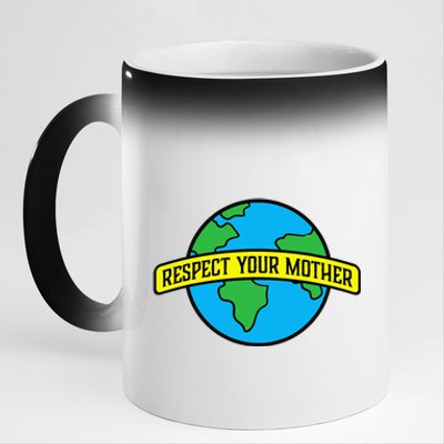 Environmentalism Earth Day Gaia Listen To Your Mother 11oz Black Color Changing Mug