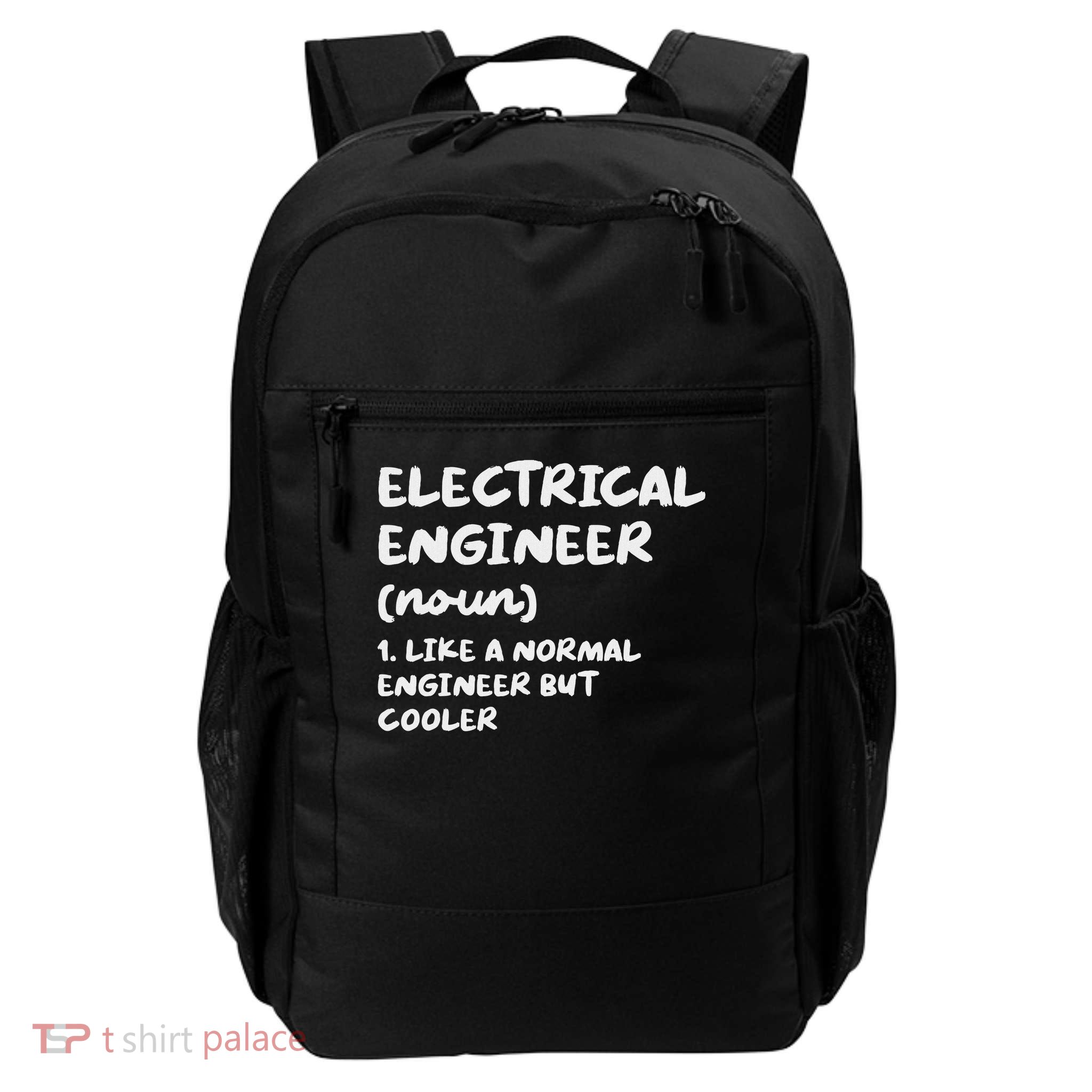 Electrical Engineer Definition Funny Engineering Daily Commute Backpack