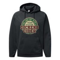 End Each Day With A Strong Satisfying Dickens Cider Performance Fleece Hoodie