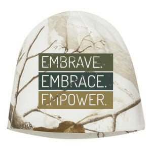 Embrave Embrace Empower Quote Kati - Camo Knit Beanie