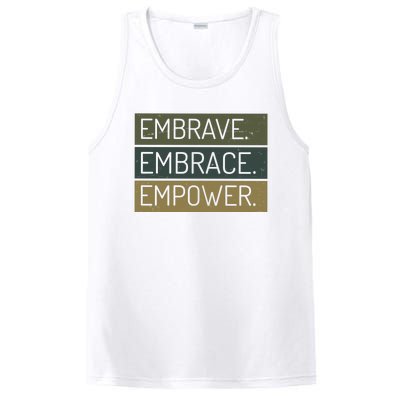 Embrave Embrace Empower Quote PosiCharge Competitor Tank