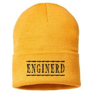 Enginerd Engineers Engineering Men Women Sustainable Knit Beanie