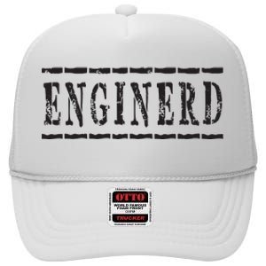 Enginerd Engineers Engineering Men Women High Crown Mesh Back Trucker Hat