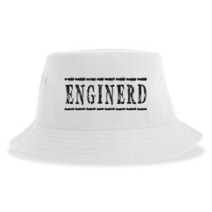 Enginerd Engineers Engineering Men Women Sustainable Bucket Hat