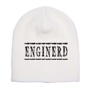 Enginerd Engineers Engineering Men Women Short Acrylic Beanie