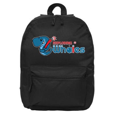 Eugene Emeralds Exploding Whales 16 in Basic Backpack