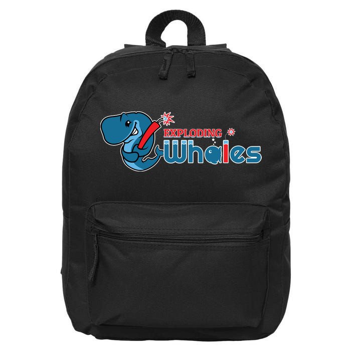 Eugene Emeralds Exploding Whales 16 in Basic Backpack