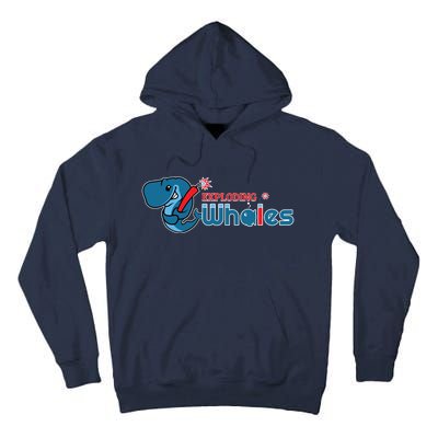 Eugene Emeralds Exploding Whales Tall Hoodie