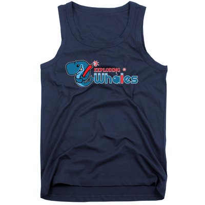 Eugene Emeralds Exploding Whales Tank Top