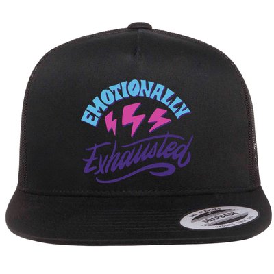 Emotionally Exhausted Flatbill Hat