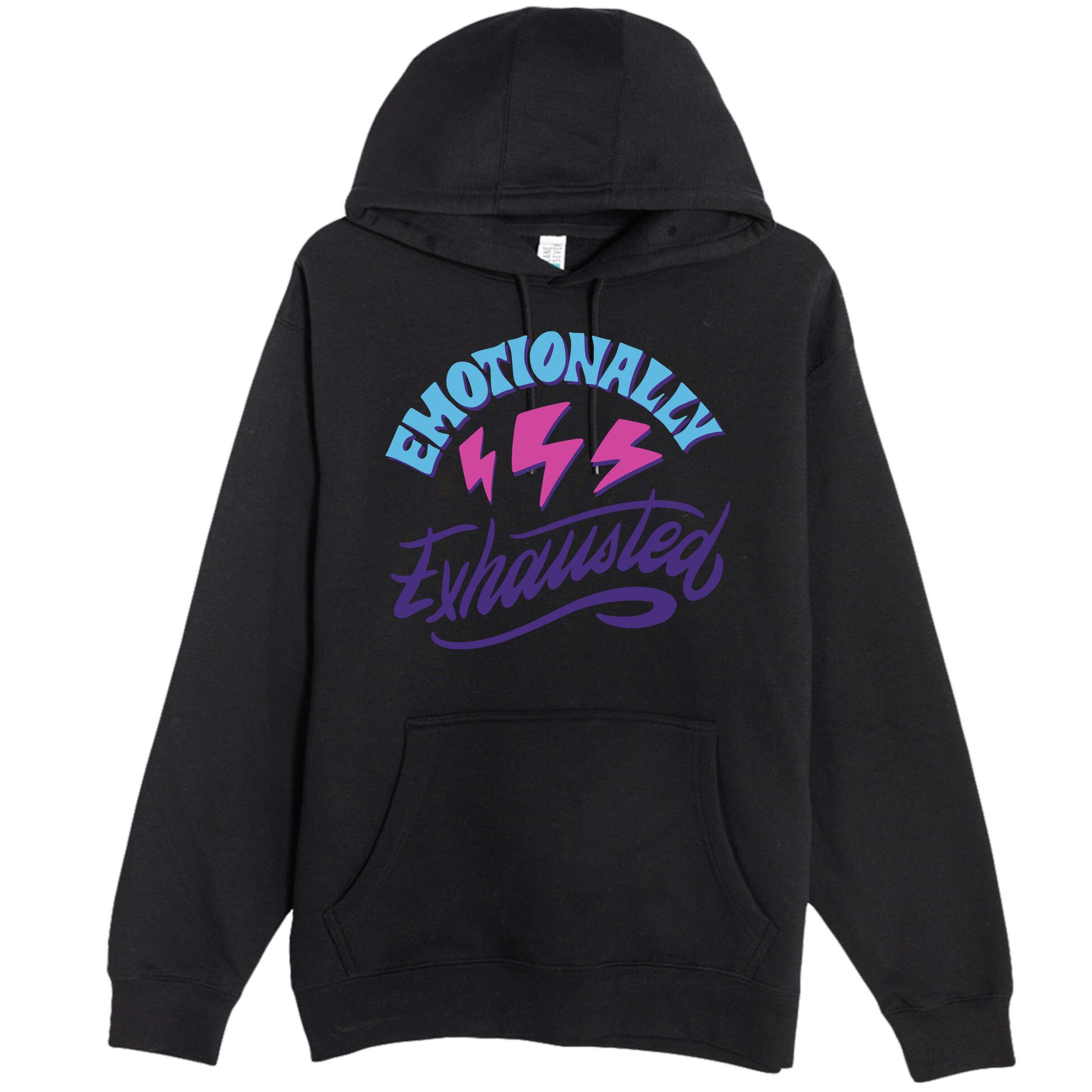 Emotionally Exhausted Premium Pullover Hoodie
