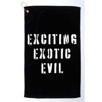 Exciting Exotic Evil Golf Towel