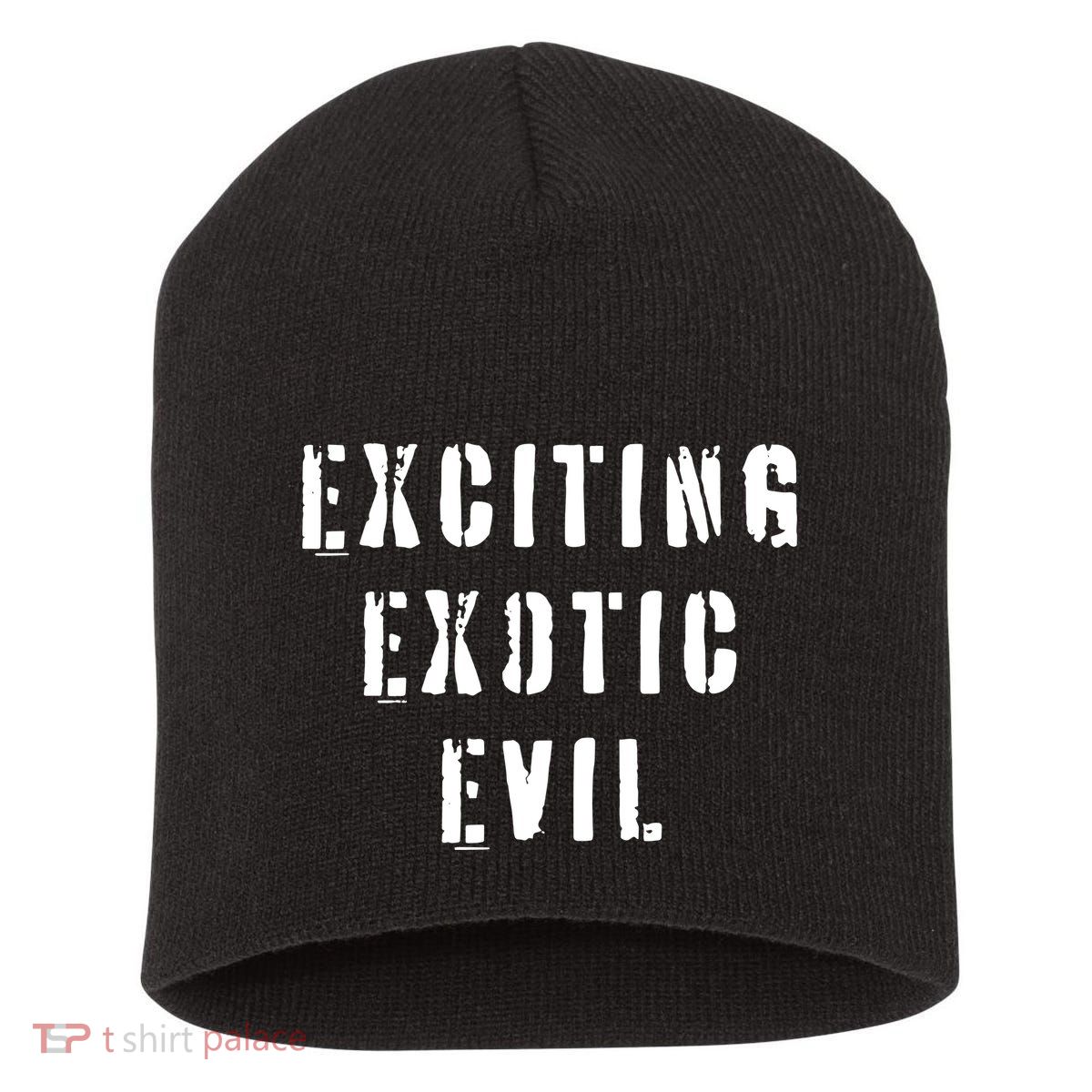 Exciting Exotic Evil Short Acrylic Beanie