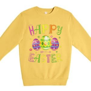 Egg Easter, Easter Egg Easter Day Premium Crewneck Sweatshirt