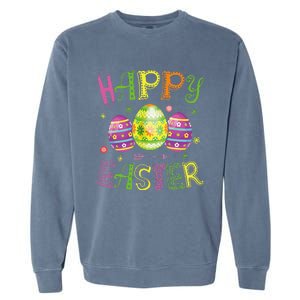 Egg Easter, Easter Egg Easter Day Garment-Dyed Sweatshirt