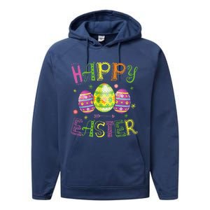 Egg Easter, Easter Egg Easter Day Performance Fleece Hoodie