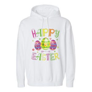 Egg Easter, Easter Egg Easter Day Garment-Dyed Fleece Hoodie