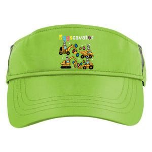 Eggscavator Easter Egg Hunt Construction Trucks Adult Drive Performance Visor