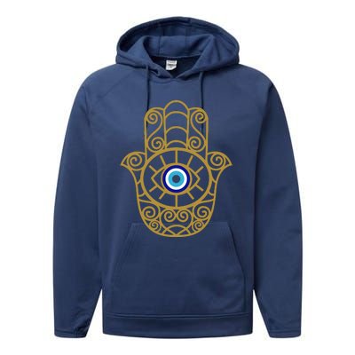 Evil Eye Performance Fleece Hoodie