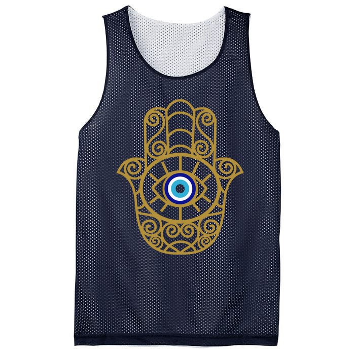 Evil Eye Mesh Reversible Basketball Jersey Tank