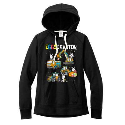 Eggscavator Easter Women's Fleece Hoodie