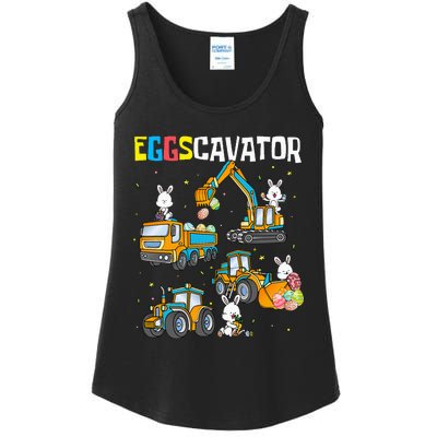 Eggscavator Easter Ladies Essential Tank