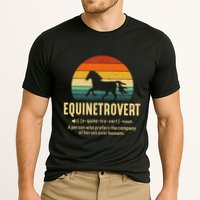 Equinetrovert Equestrian Equine Introvert Performance Shirt