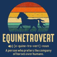Equinetrovert Equestrian Equine Introvert Infant Baby Jersey Bodysuit