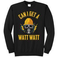 Electrician Electrical Engineer Can I Get A Watt Watt Sweatshirt