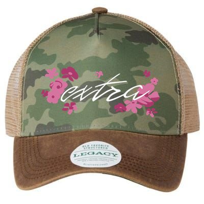 Extra Emily Extra Floral Legacy Tie Dye Trucker Hat