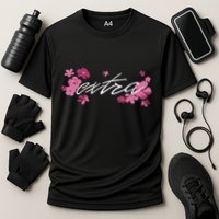 Extra Emily Extra Floral Cooling Performance Crew T-Shirt