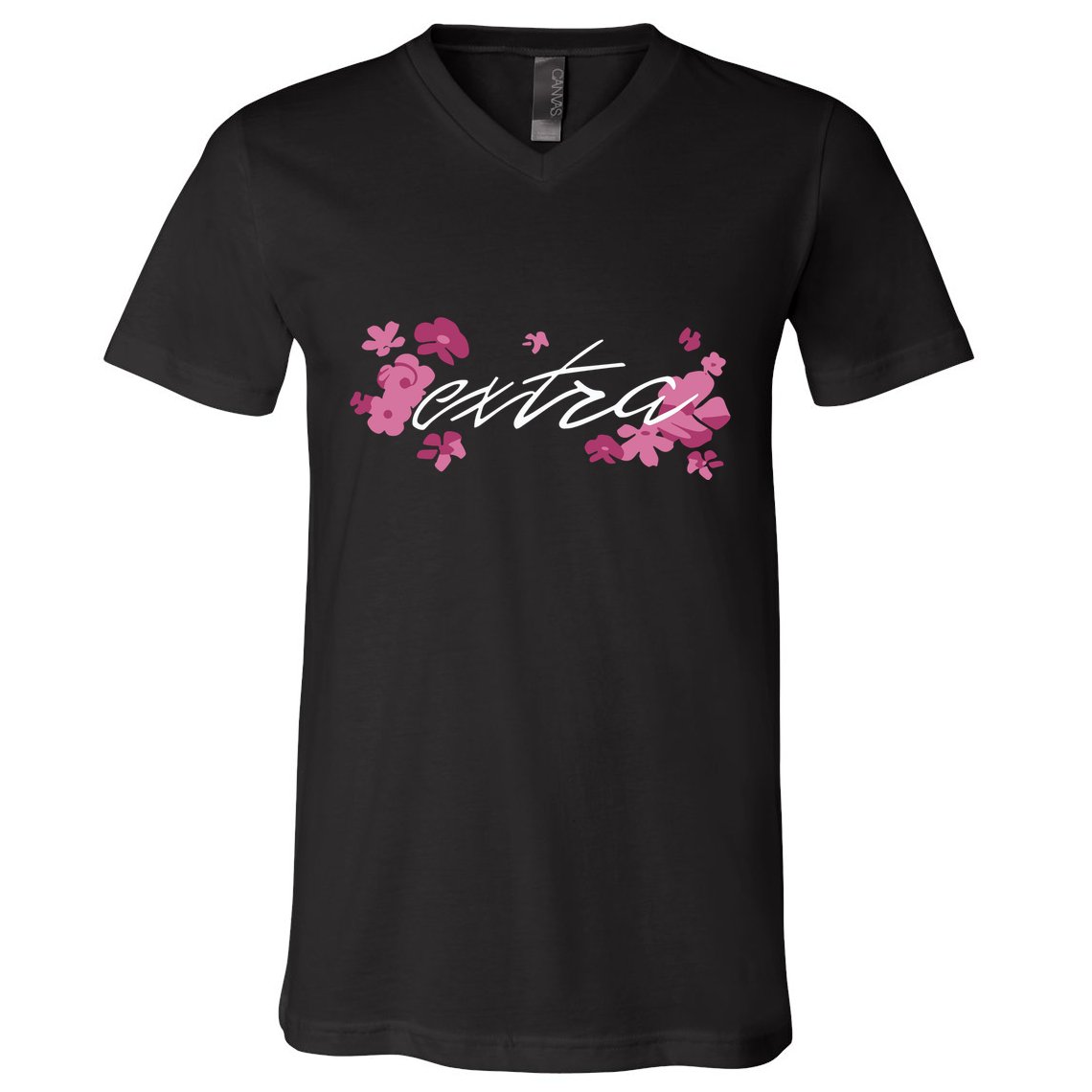 Extra Emily Extra Floral V-Neck T-Shirt