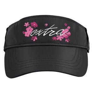 Extra Emily Extra Floral Adult Drive Performance Visor