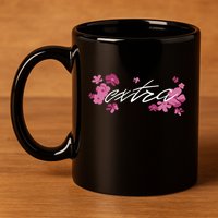 Extra Emily Extra Floral 11oz C Handle Ceramic Mug