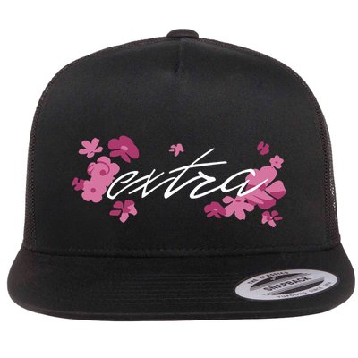 Extra Emily Extra Floral Flatbill Hat