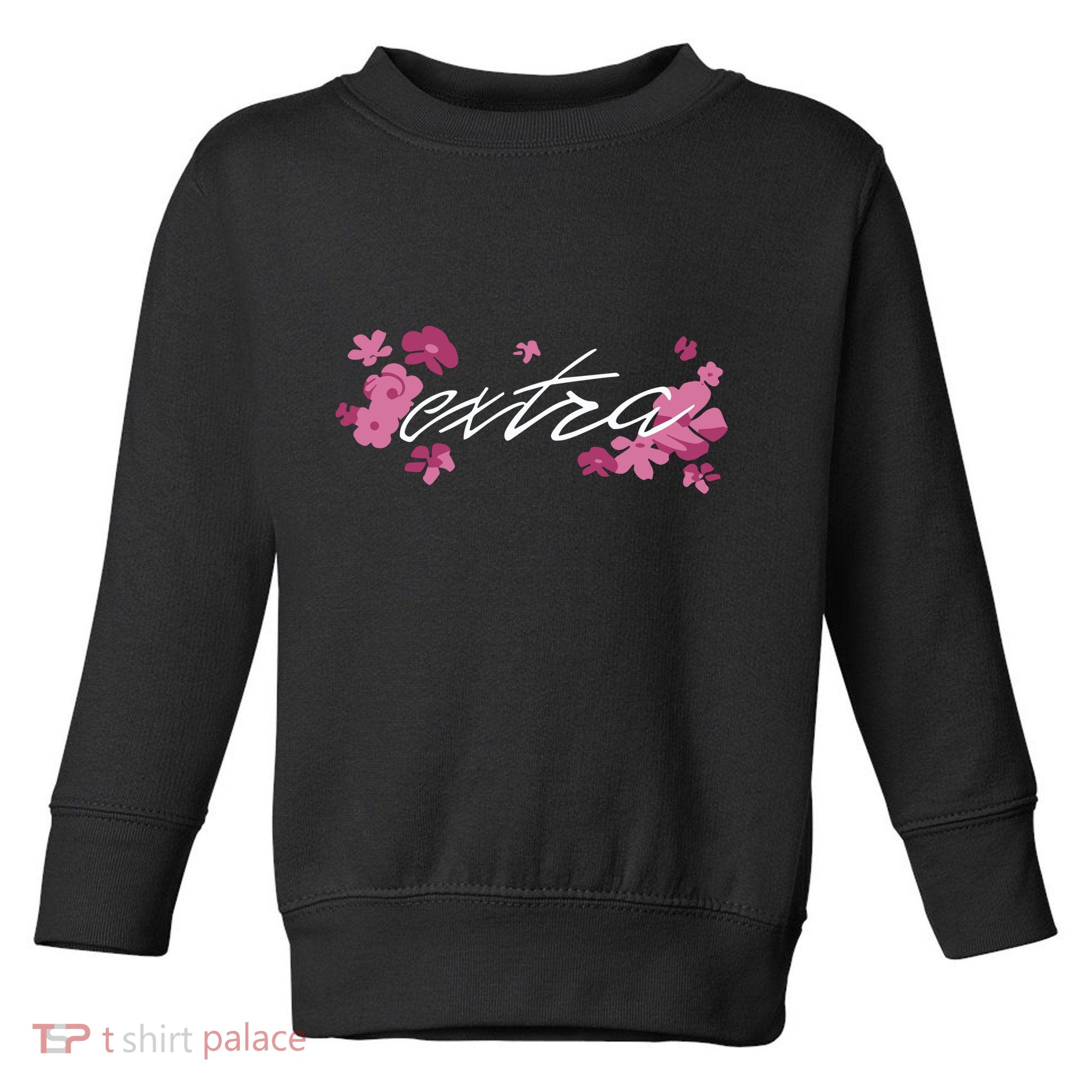 Extra Emily Extra Floral Toddler Sweatshirt