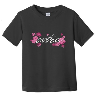 Extra Emily Extra Floral Toddler T-Shirt