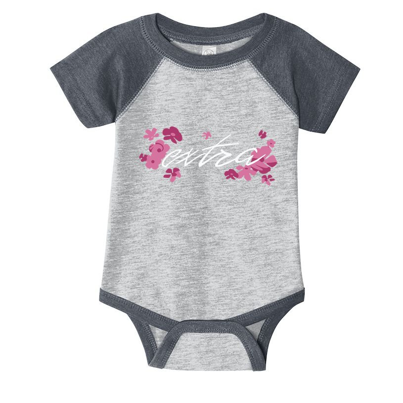 Extra Emily Extra Floral Infant Baby Jersey Bodysuit
